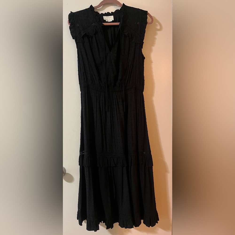Kate Spade Look for the Silver Lining Black Dress